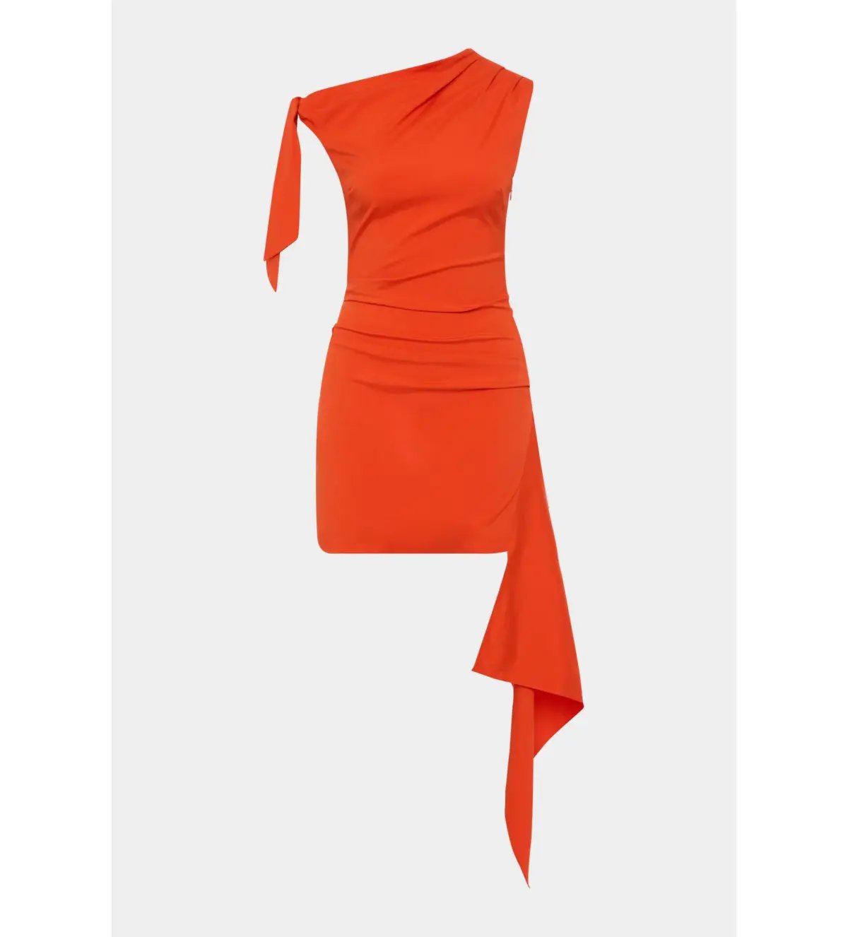 Sir The Label Dahlia Mini Dress in Tangerine Size 2/Au 10 photo 4