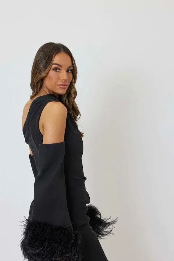 Bianca and Bridgett Dezi Dress Black Size 12 photo 3