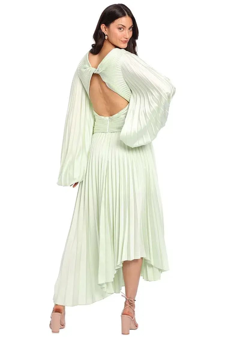 Acler Palms Dress in Cool Mint Size 10 photo 3