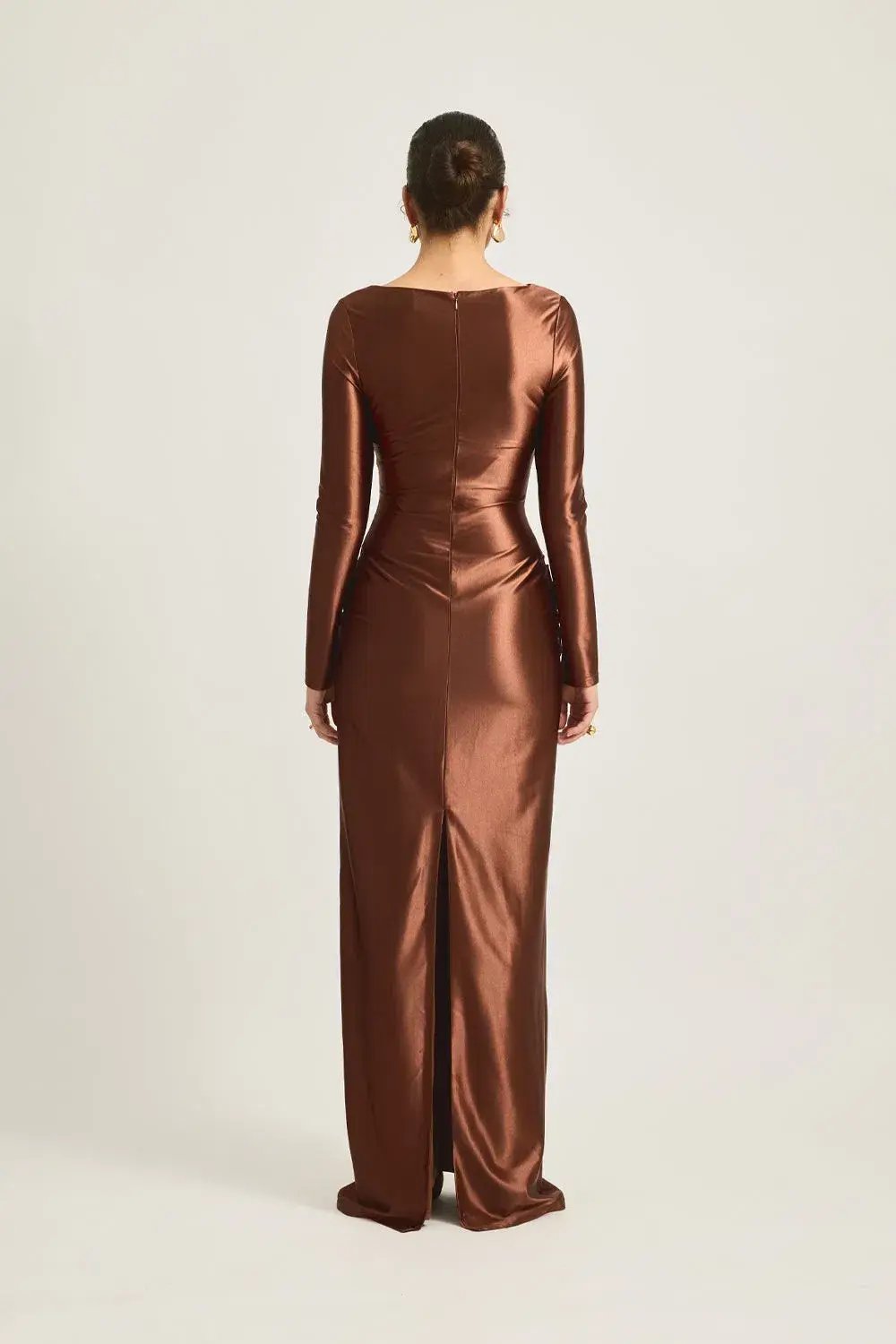 Tojha Hadleigh Maxi Dress Brown Size 10 photo 6