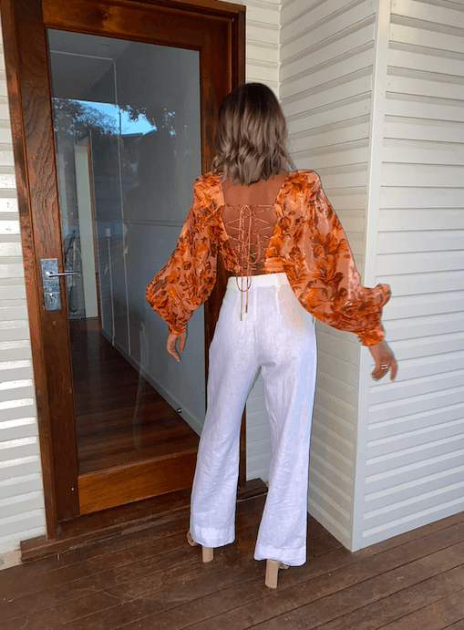 Acler Chance Top Print Size 8 photo 6