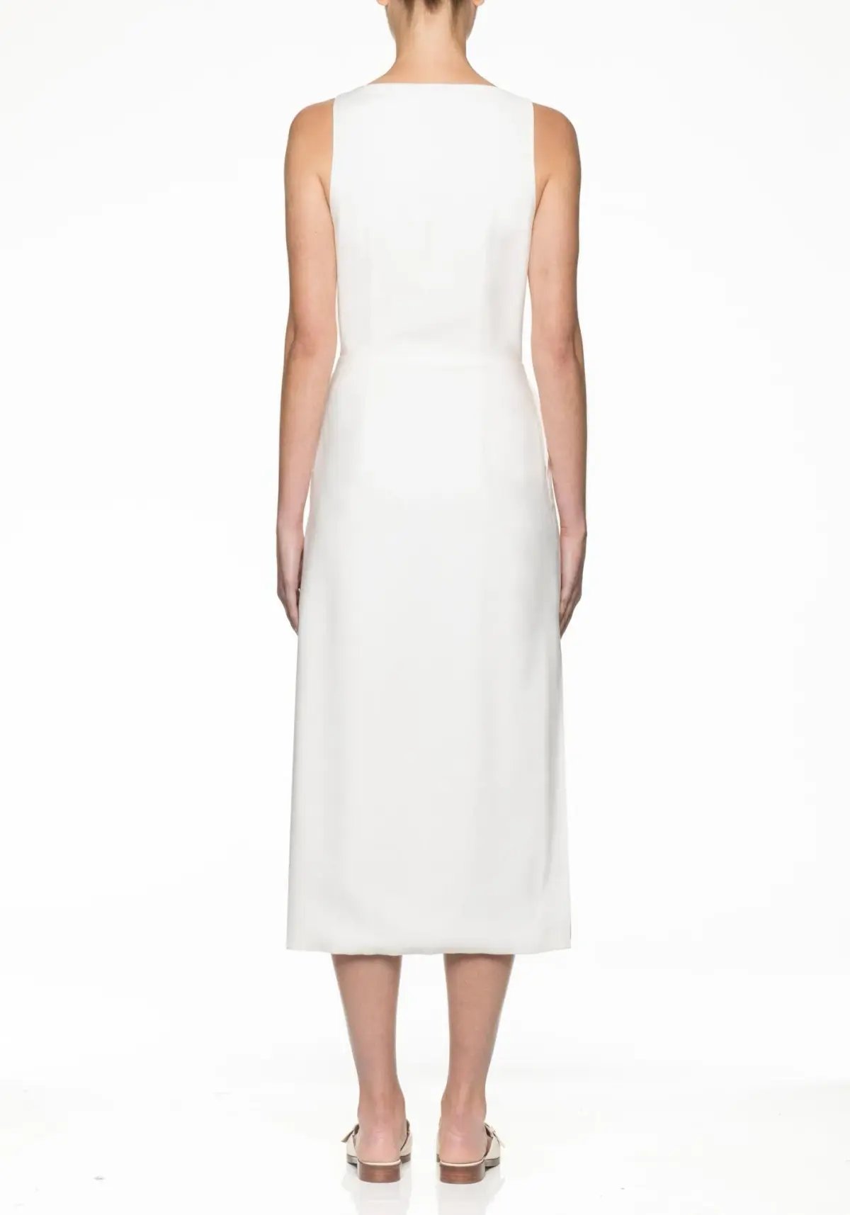 Viktoria and Woods Cardin Midi Dress White Size 00 / AU 4 photo 2