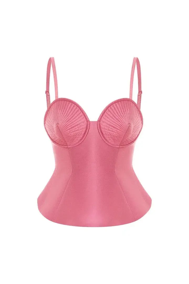 Alemais Priscilla Corset Top Pink Size 12 photo 5