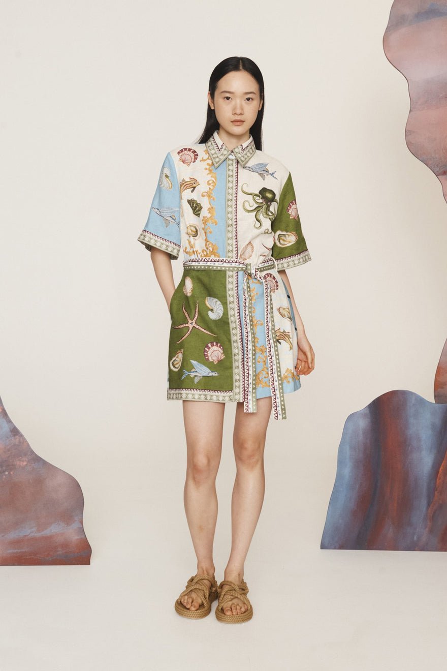 Alemais Bath House Mini Dress photo 2