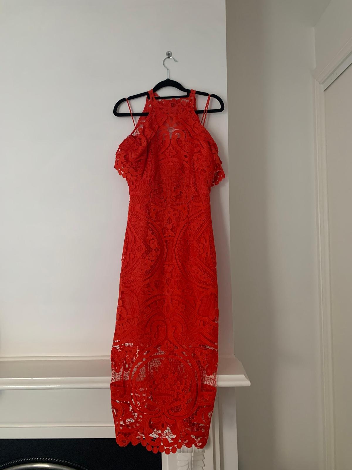 Thurley Bouquet Dress in Mandarin Size 8 photo 5