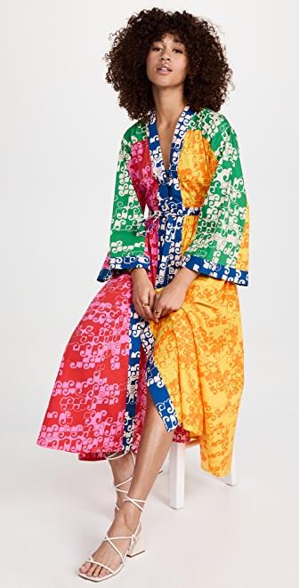 Alemais Louise Shirtdress Floral Multi Size AU 10 photo 2