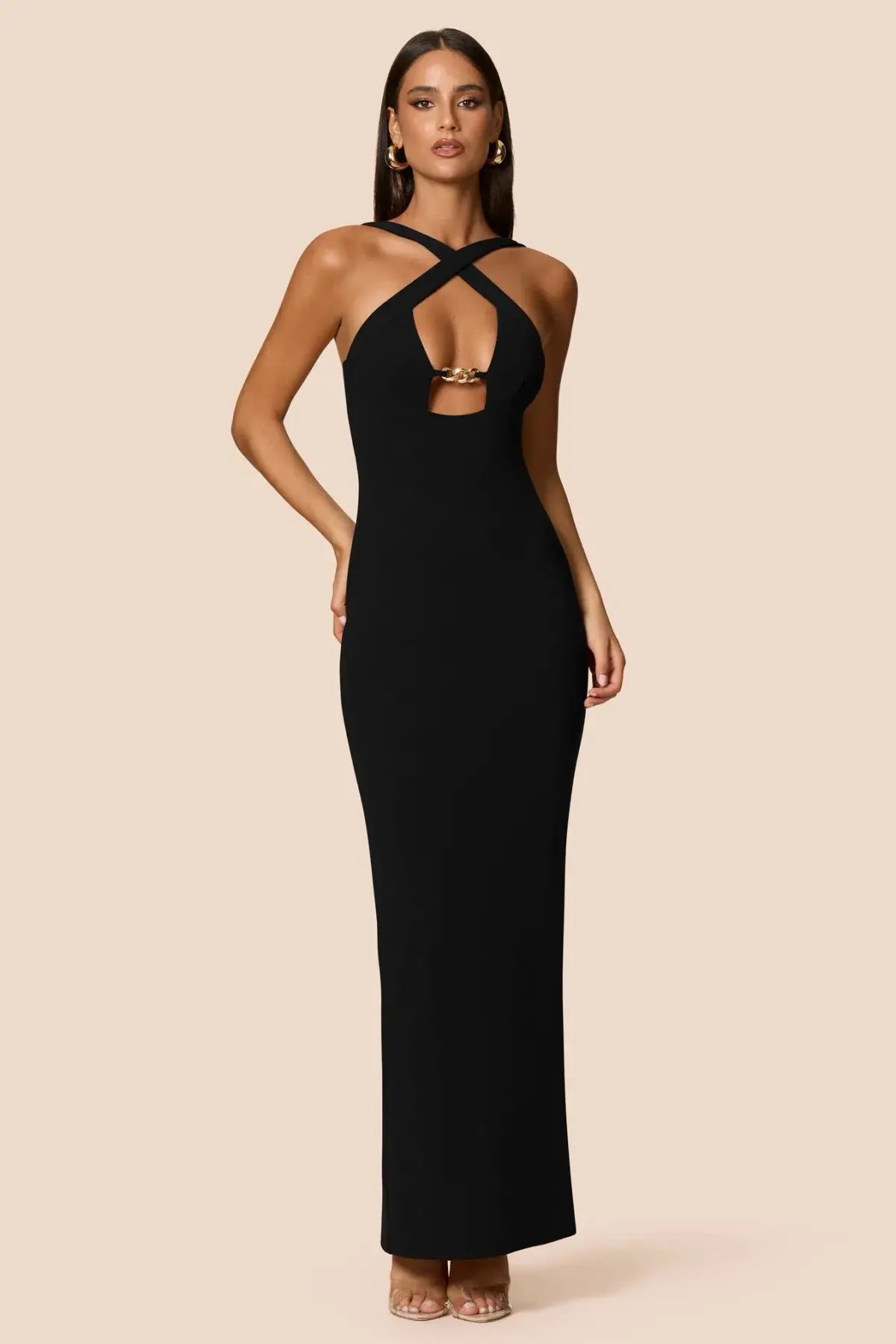 Love Nookie Charm 2-way Gown Black Size 8 photo 2