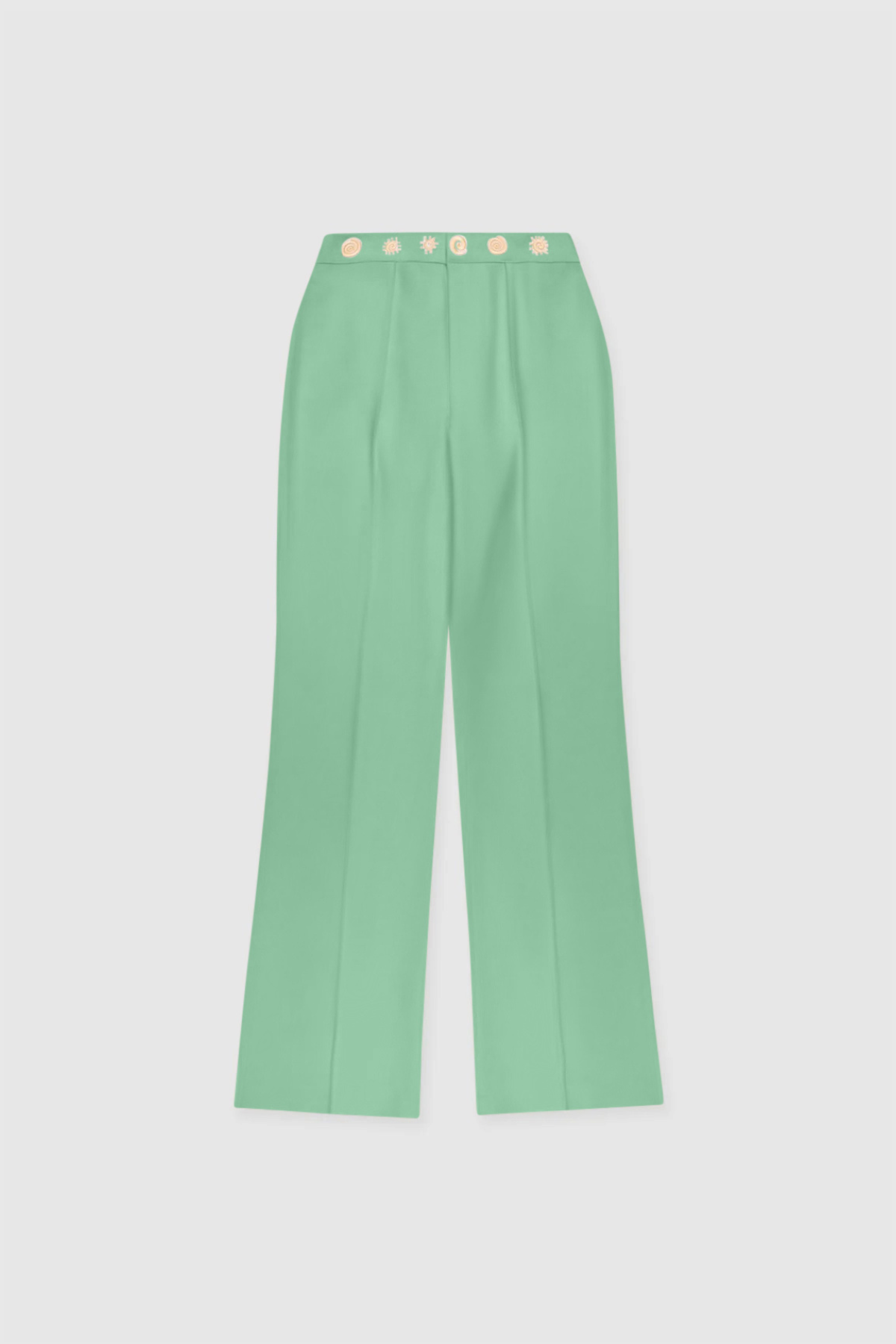THE WOLF GANG IRIDA BOOTCUT PANTS - SAGE photo 6