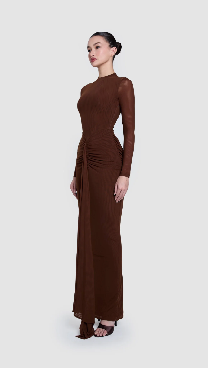 ALUYA MESH MAXI BY BBXBRAND BROWN photo 9