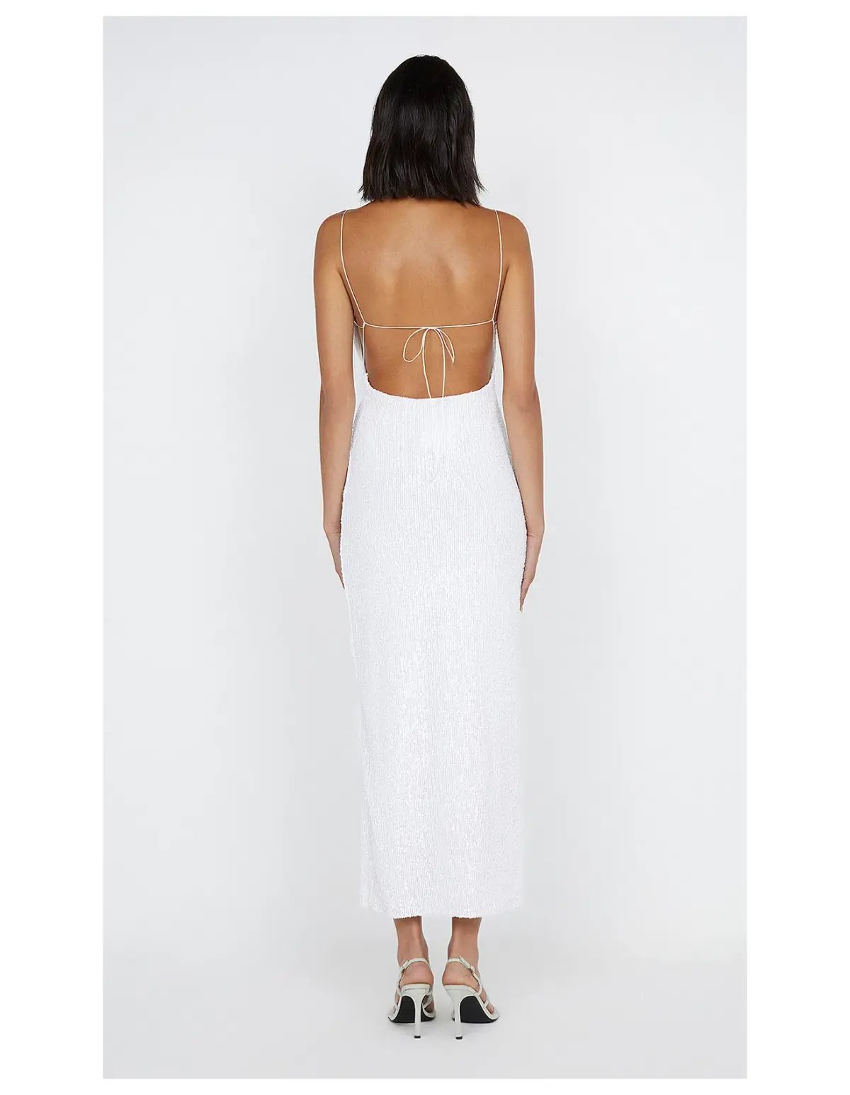 BEC & BRIDGE AALIYAH SEQUIN MAXI DRESS SIZE AU 12 photo 2