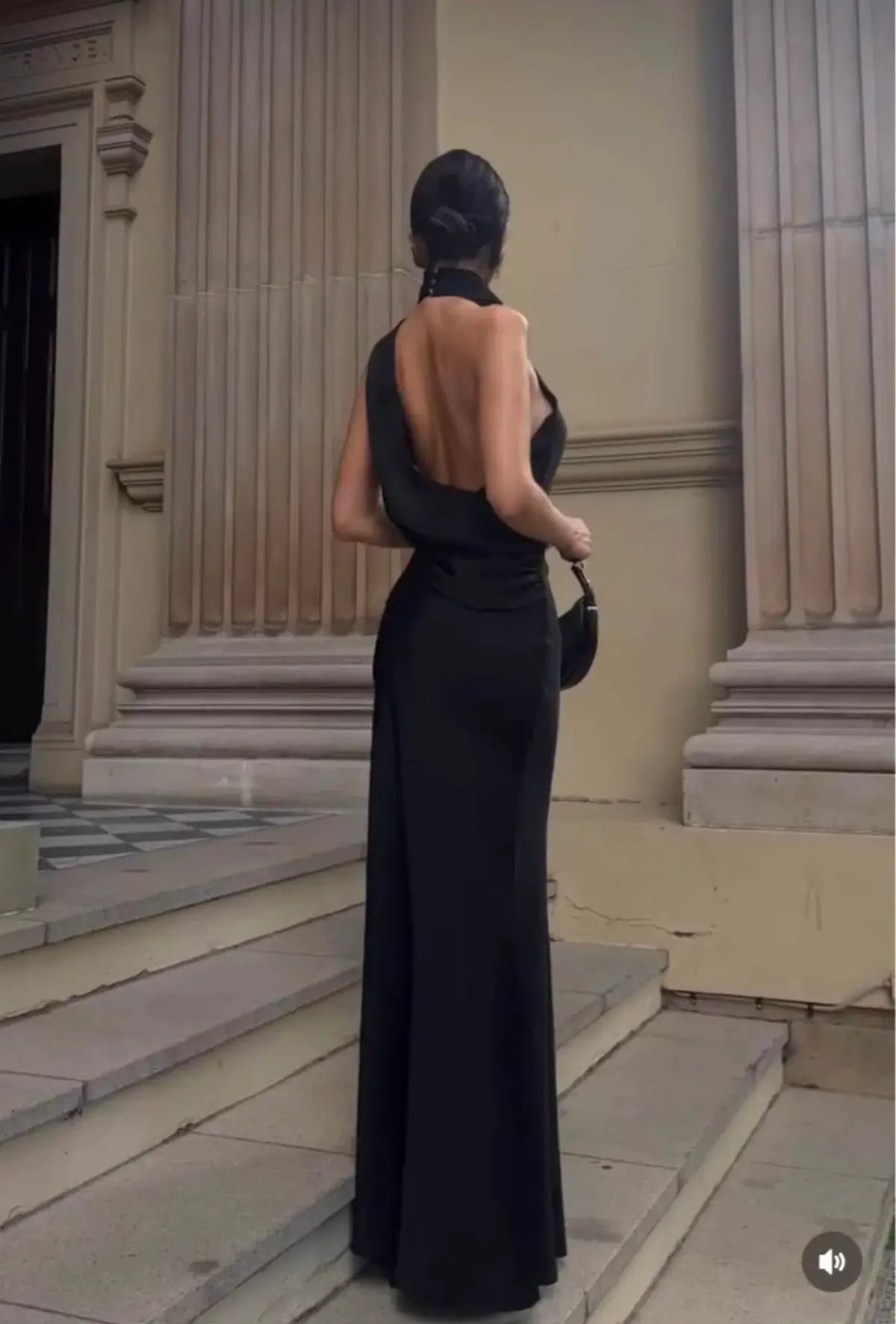 Sheike Venus Maxi Dress Black Size 16 photo 2