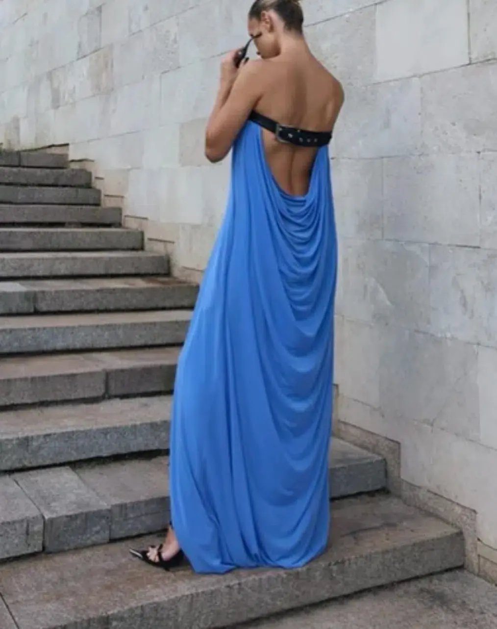 Rat & Boa Antonie Maxi Dress Blue Size S/M (AU 8-12) photo 3