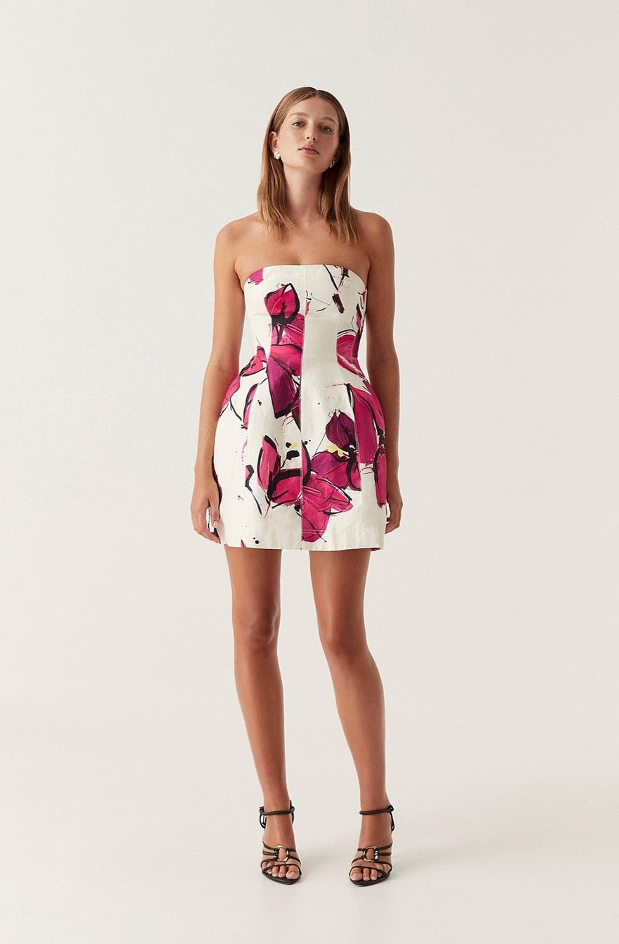 Aje Baret Strapless Mini Dress photo 3