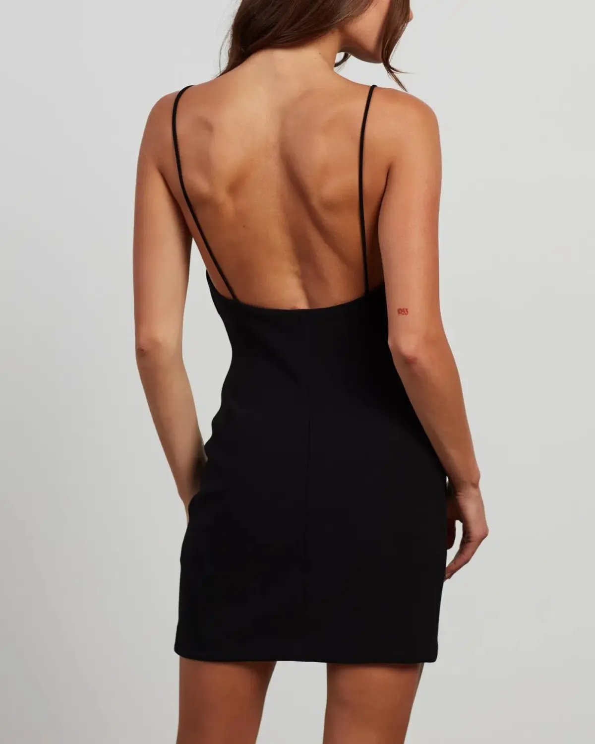 Bec & Bridge Maddison Boat Mini Dress Black Size AU 12 photo 2