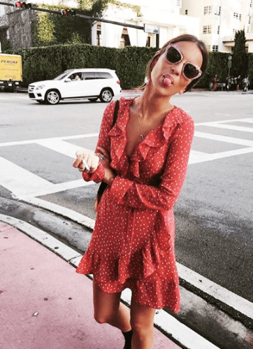 Realisation Par The Alexandra Mini Dress Red Star Size 6 photo 5