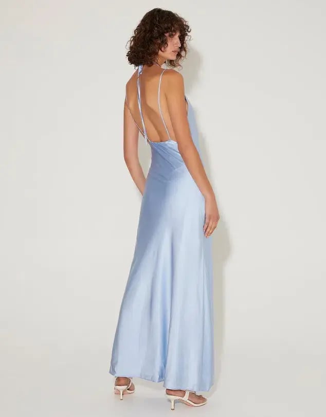 Hansen & Gretel Delphine Dress Cornflower Blue Size S/ AU 8 photo 4