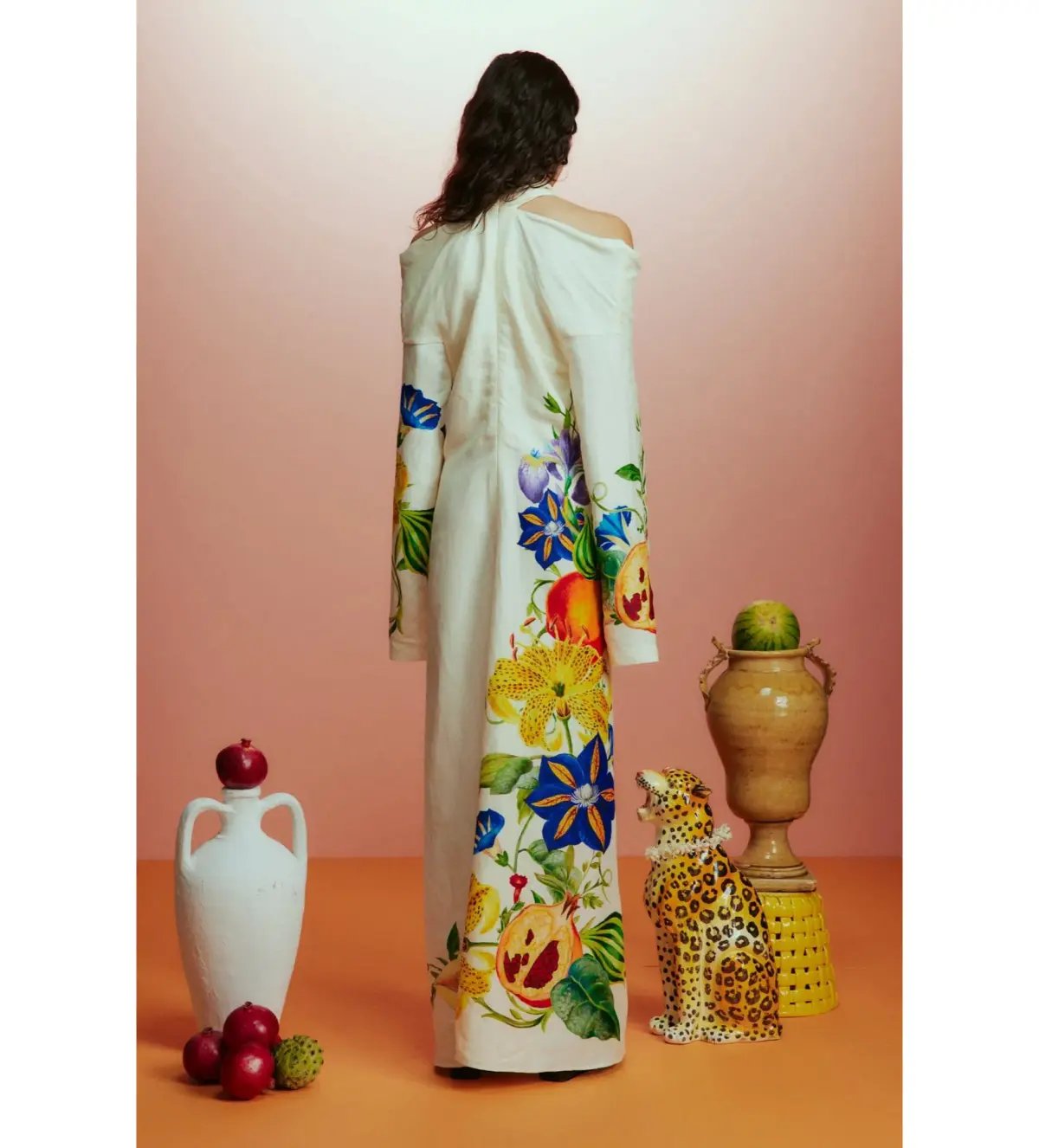 Alémais Flores Gown Print Size AU 14 photo 5