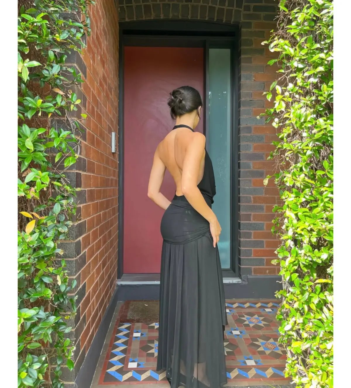 Raphaella Santana  Hera Dress Black Size 8 photo 2