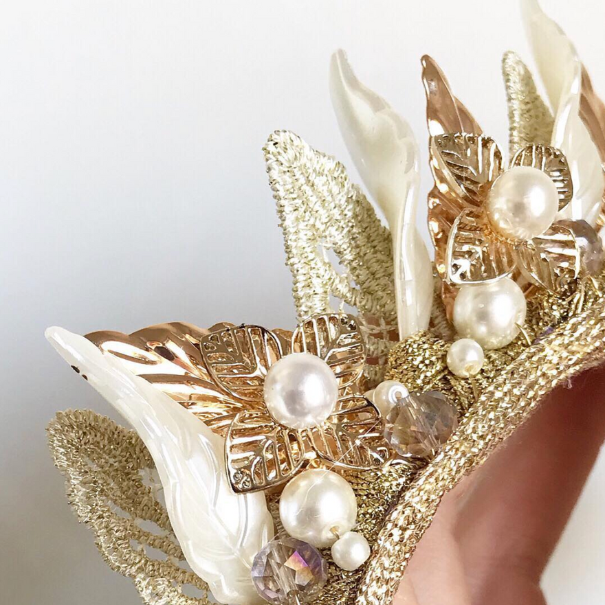 Ashlee Lauren Mini Amber Jewel Crown photo 4