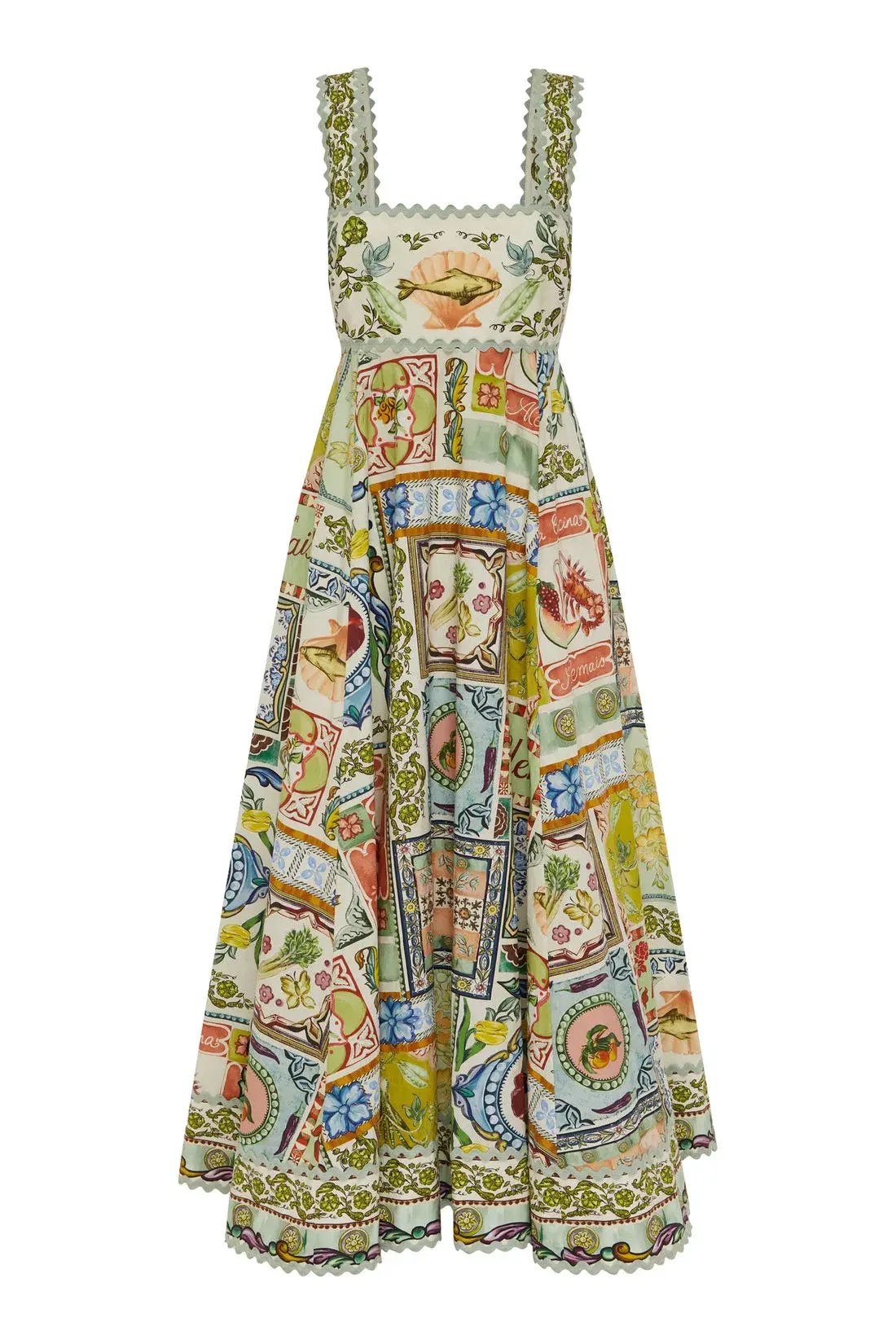 Alemais Tommasina Summer Dress in Multi Print Size 10 photo 5