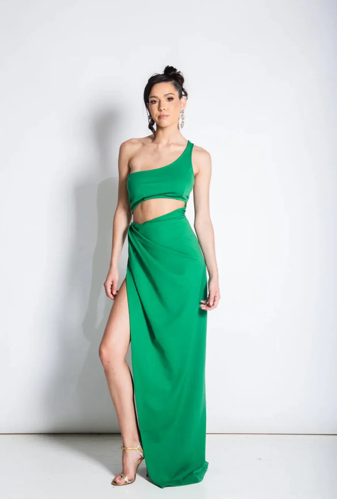 Yaura Funmi Maxi Dress in Green Size M / AU 10 photo 5
