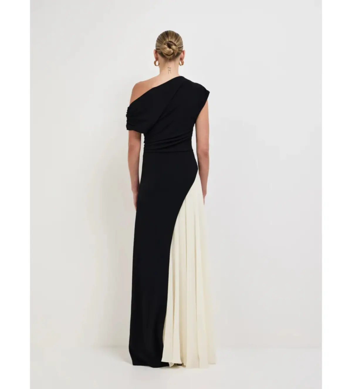 Sheike Celine Maxi Dress Black Contrast Size 16 photo 3