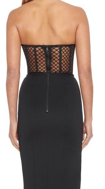 Eliya The Label Louisa Dress Black Size 8 photo 2