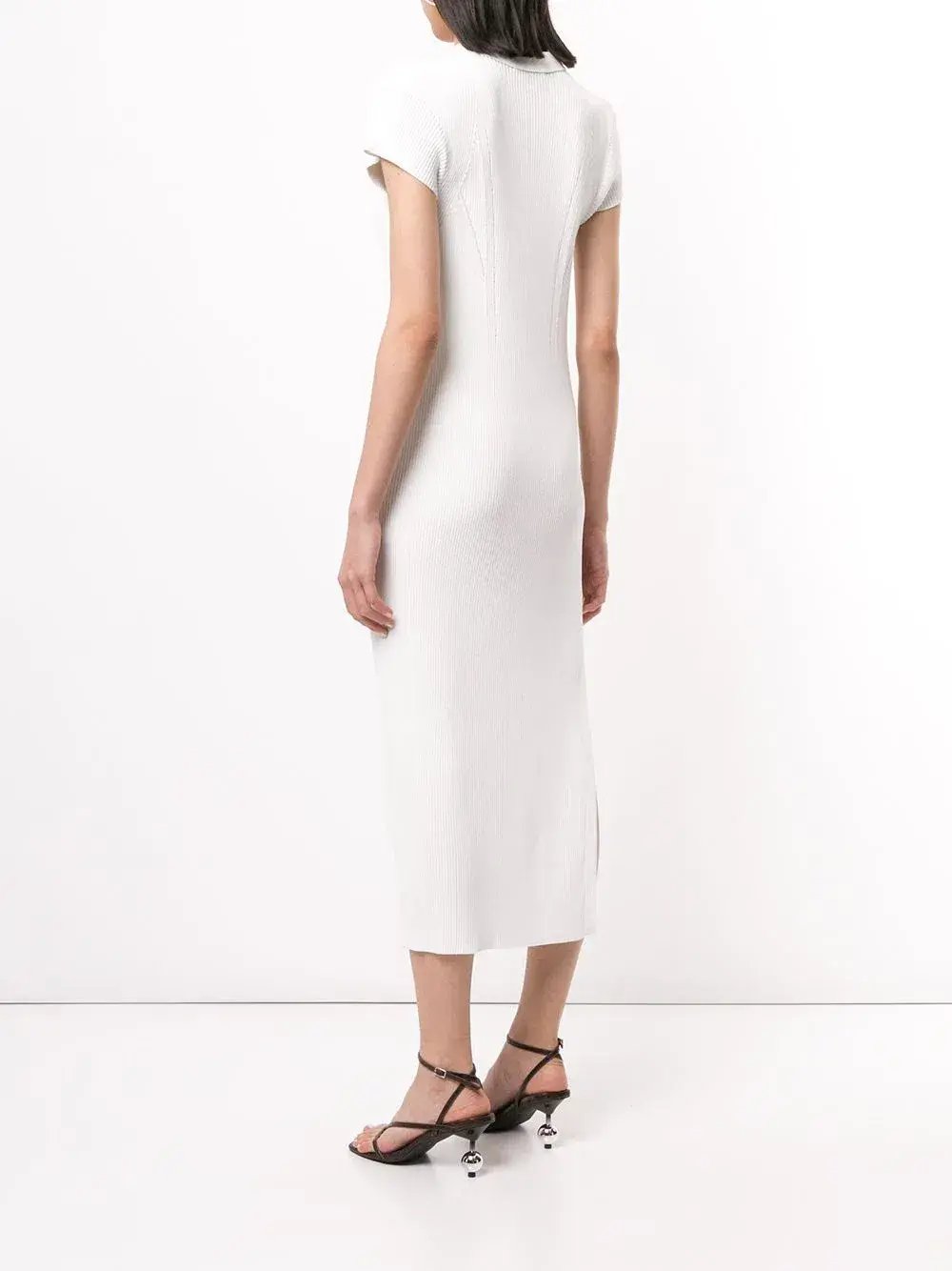 Manning Cartell MVP Polo Knit Dress White Size 6 photo 3