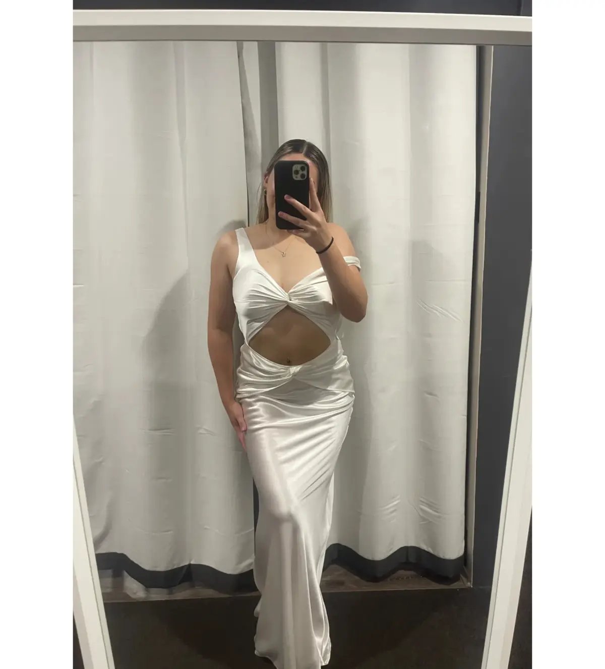 Natalie Rolt Tamika Gown White Size 1/AU 8 photo 2