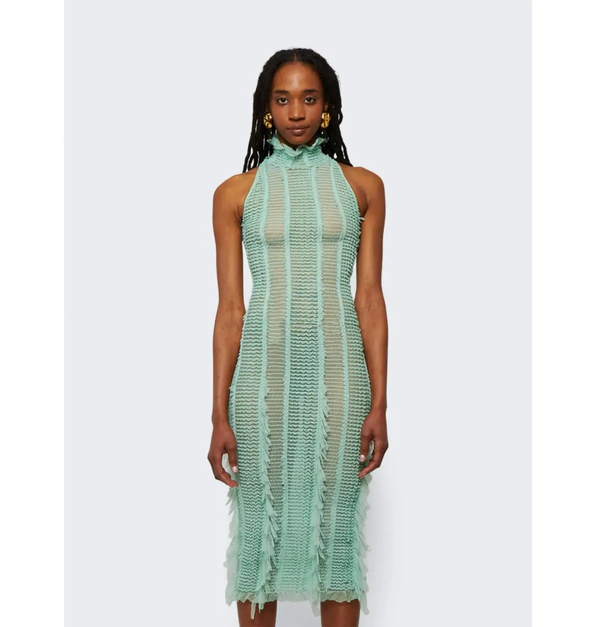 Roberta Einer Angel Midi Mint Green Size AU 6 photo 2