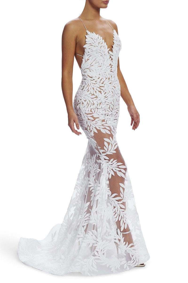 Stella Gown in White photo 3