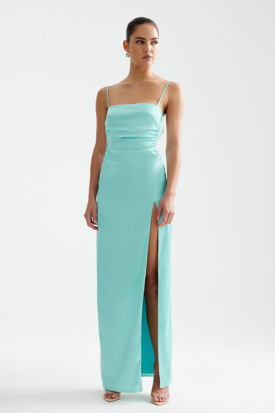 Lexi Kiri Dress - Aqua photo 4