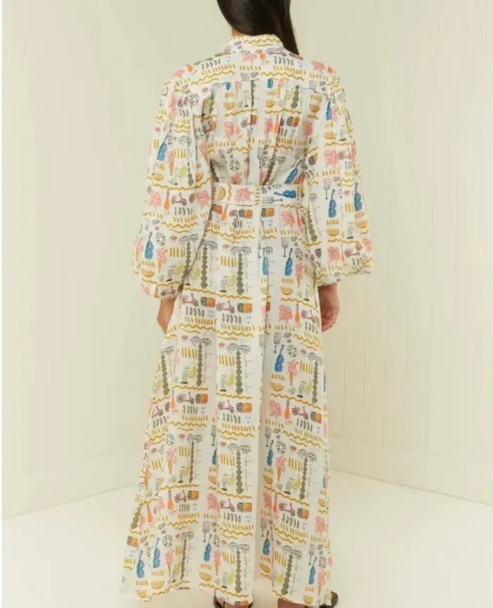 Palm Noosa Noddy Dress Maxi Verano Size AU 8 photo 4