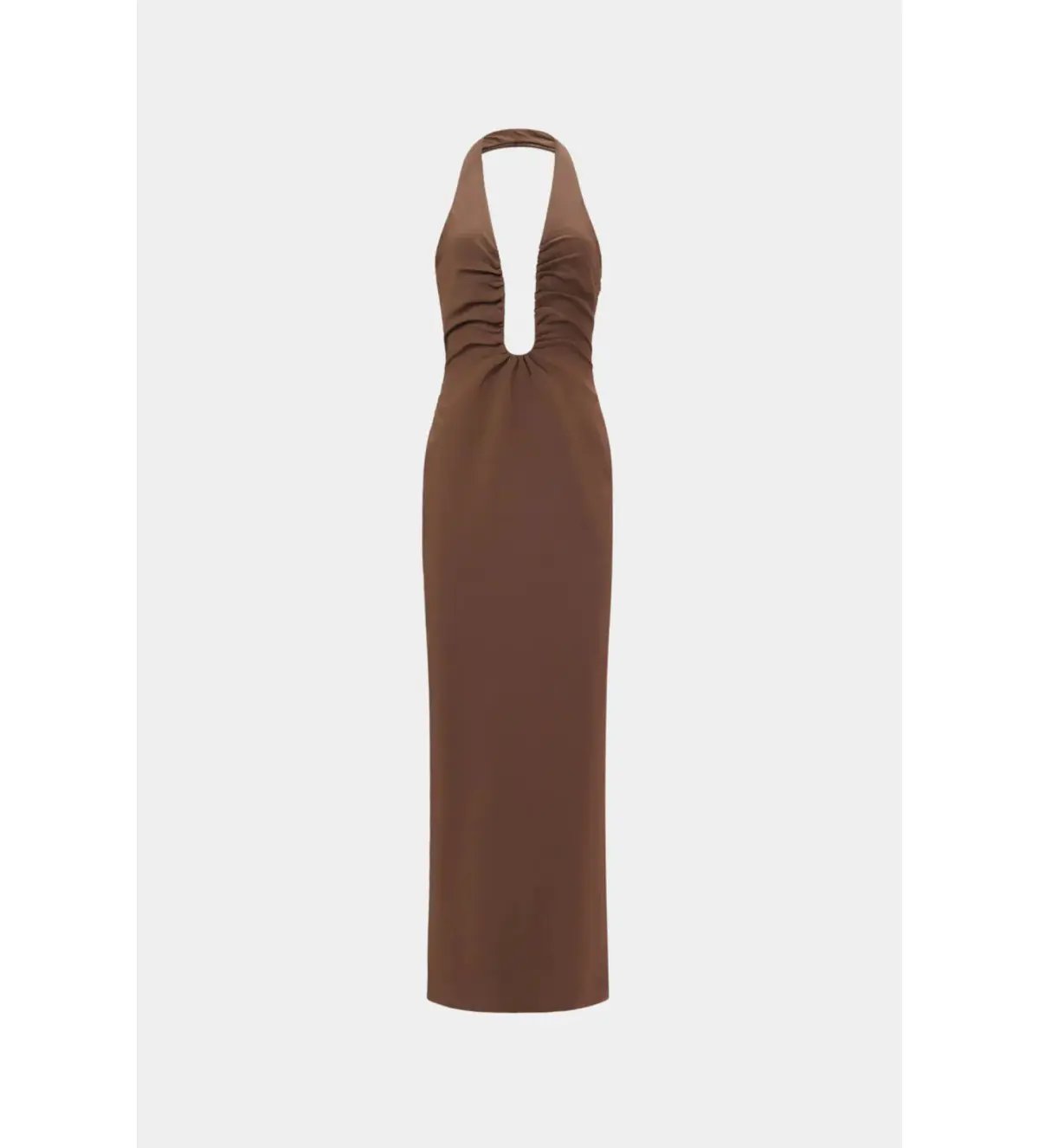 MISHA The Alusia Maxi Dress in Mink Size 8/S photo 5