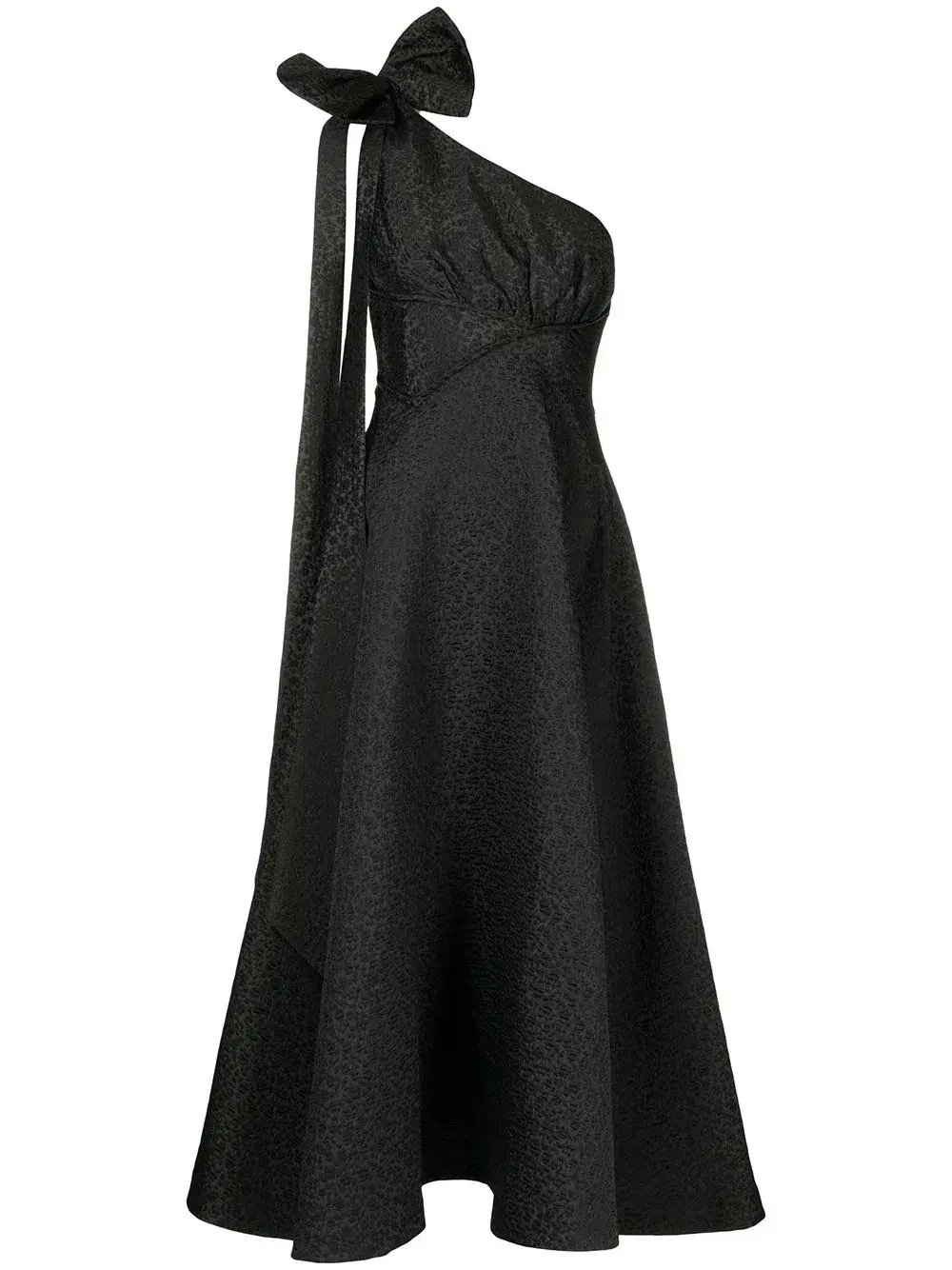 Rachel Gilbert Malea Midi Dress Black Size 8 photo 4