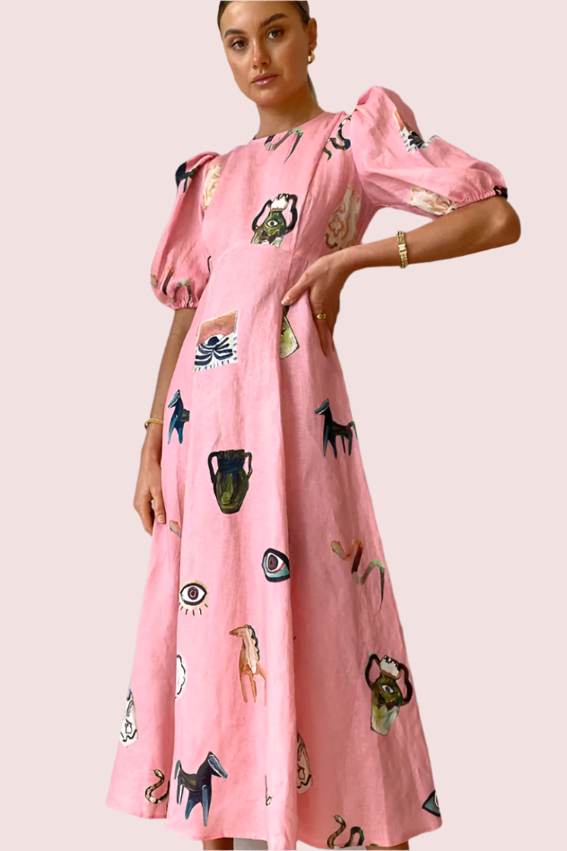 Alemais Cleo Midi Dress photo 4
