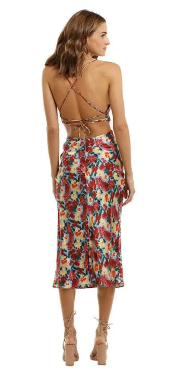 Bec & Bridge Lucette Midi Dress size 8 photo 3