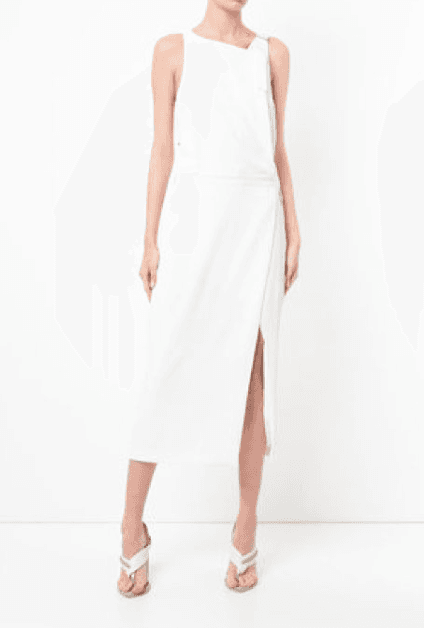 Dion Lee Whitewash Utility Dress size 8 photo 2
