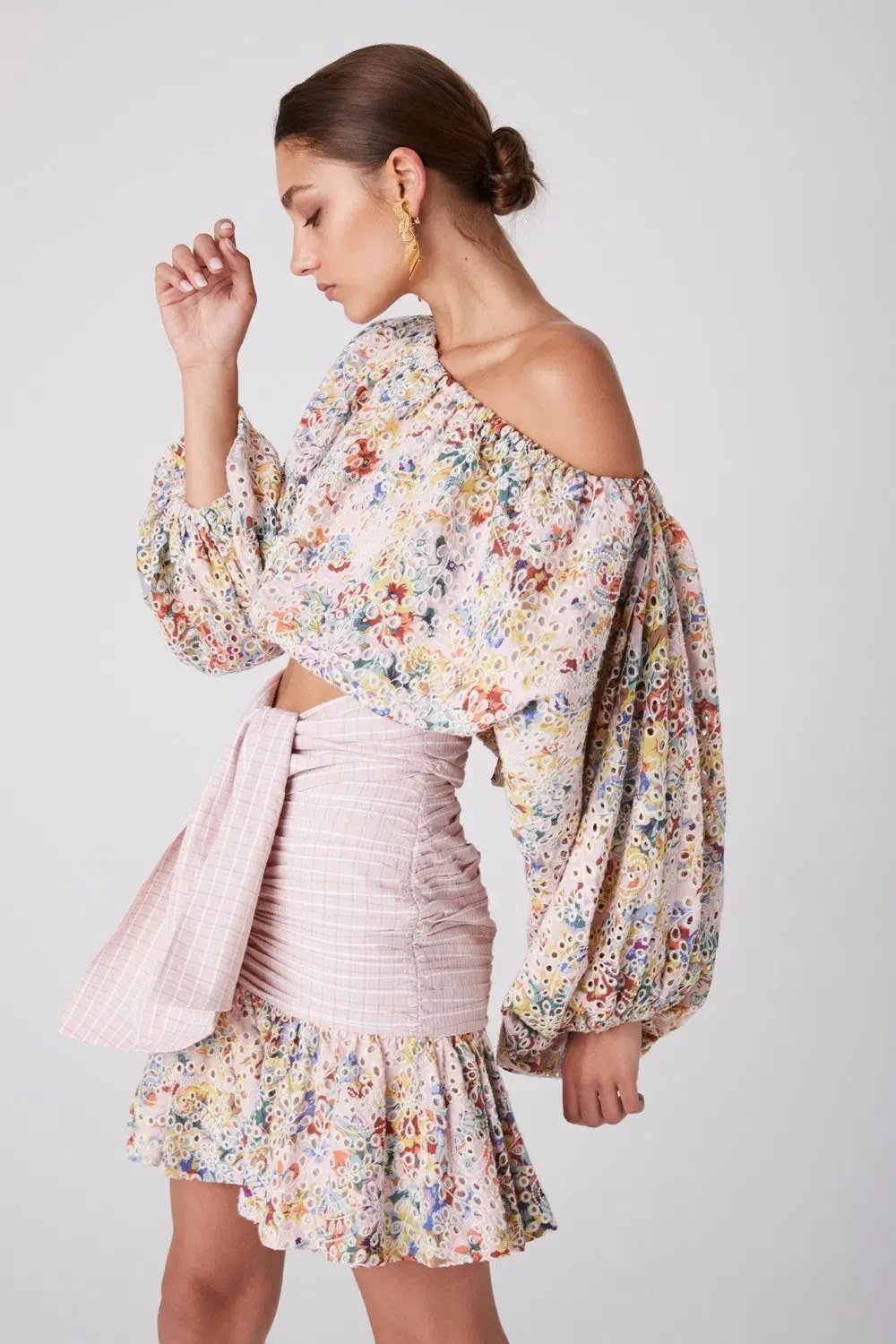 Atoir You Remind Me Crop & Unknown For Me Skirt Set Print Size 6 photo 3