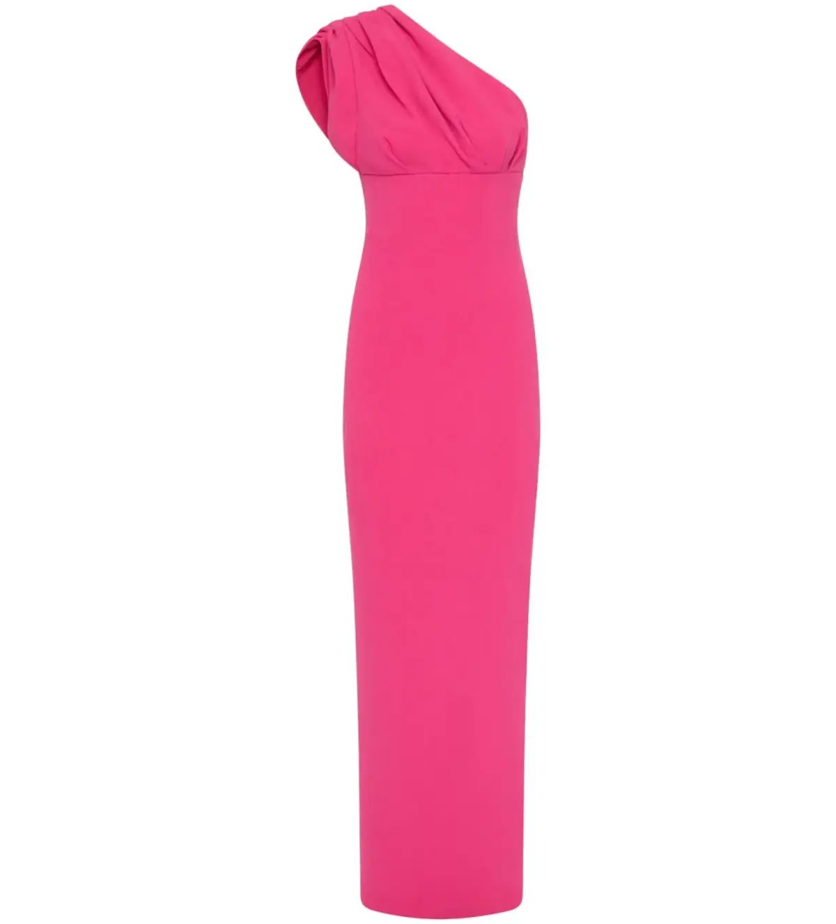 Rachel Gilbert Winnie Gown in Hot Pink Size 8 photo 4