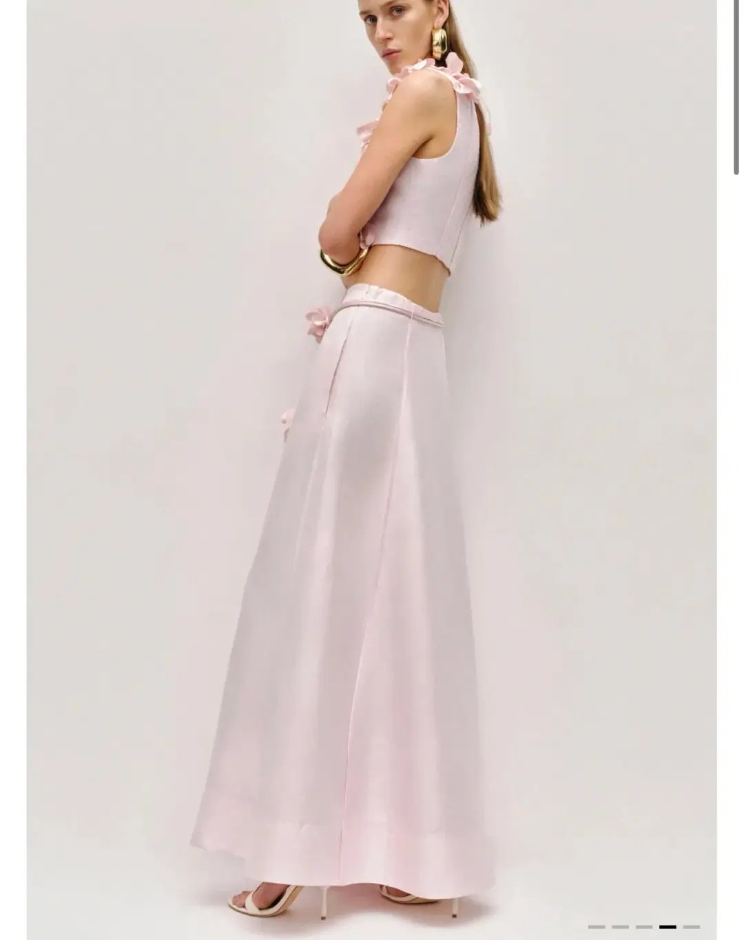 Aje Camille Set top size 10 skirt size 8 photo 3
