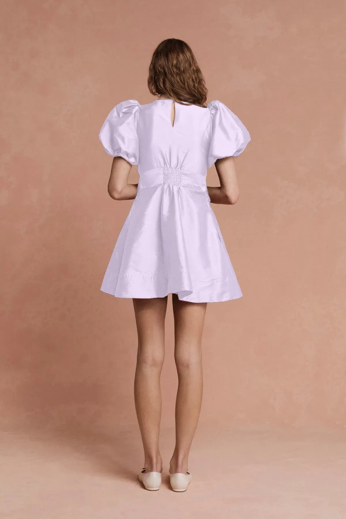 Lovaan Iris Dress Lilac Size 12 photo 3