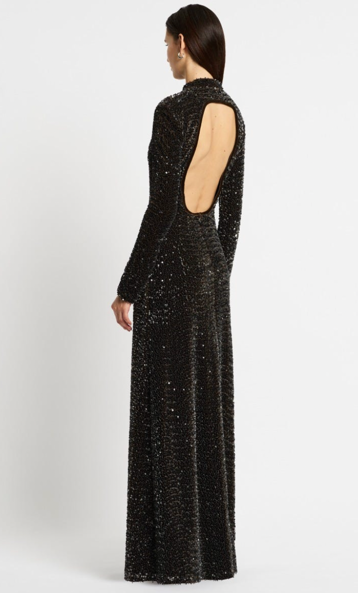 DEMISE DRESS BY SASS & BIDE BLACK photo 2