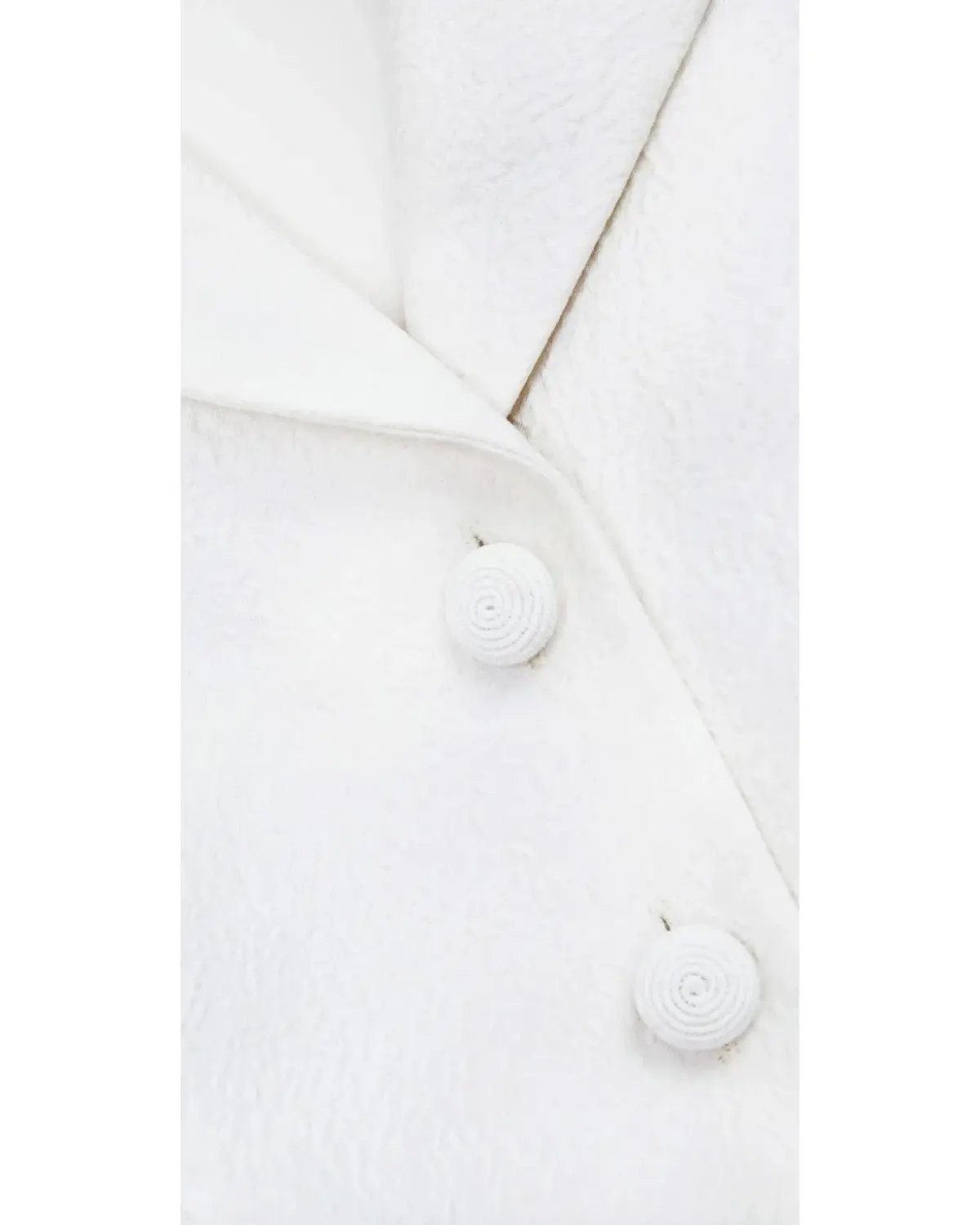 Self Portrait Textured Midi Dress White Size AU 8 photo 4