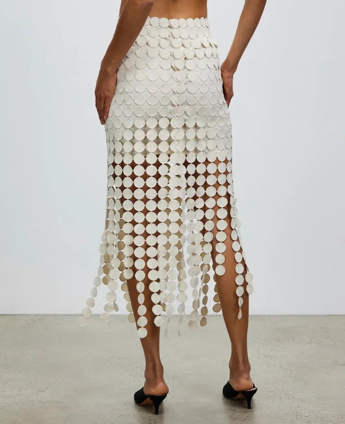 Camilla And Marc Murano Skirt White Size 10 photo 4