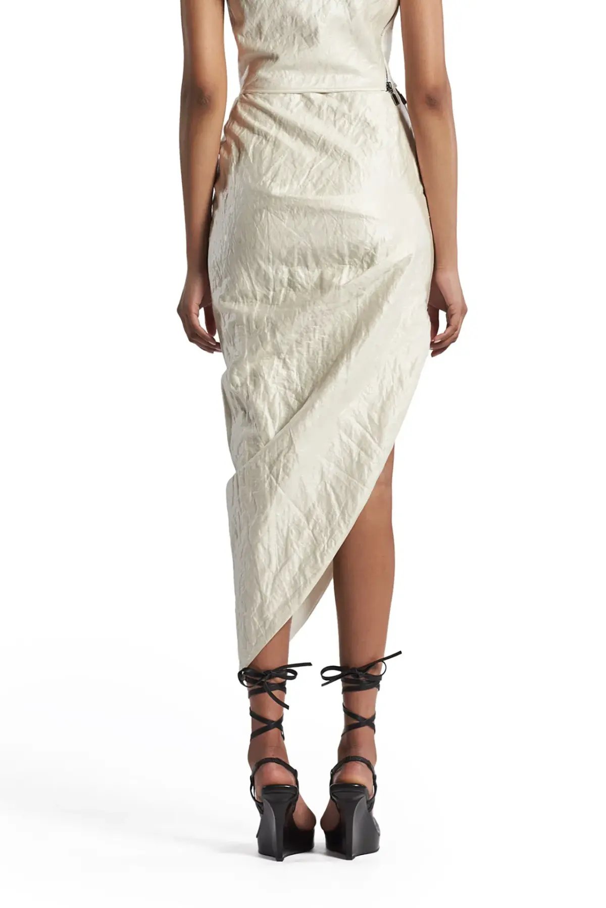 Maticevski Cologne Top & Skirt Set Pearl Crush Size 8 photo 2