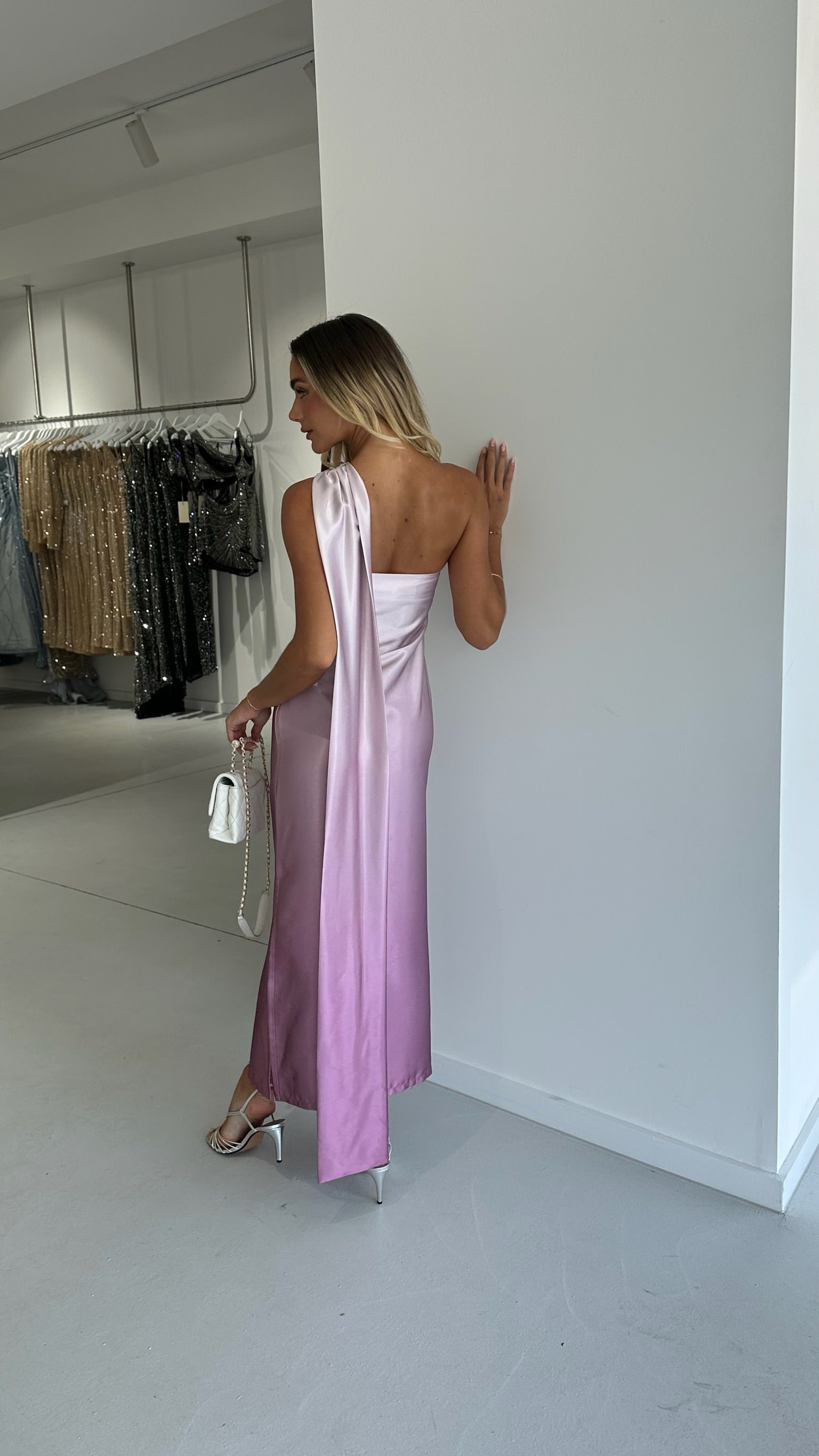 TWILIGHT MAXI DRESS BY MY SECRET WARDROBE PINK photo 2