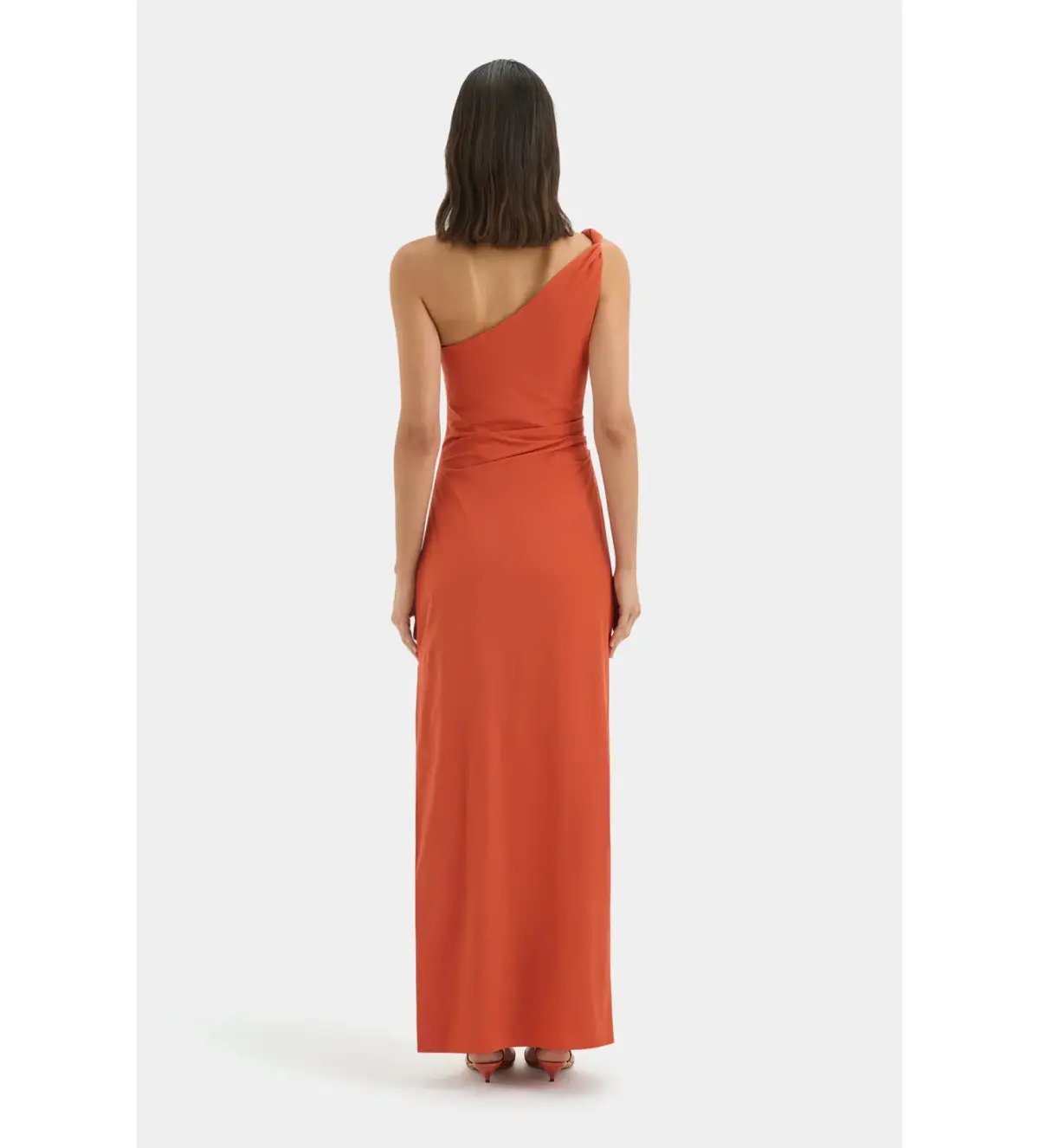 Sir the Label Rossanna Gown Terracotta Size 10 photo 4