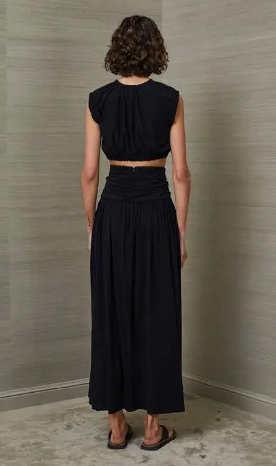 Bec & Bridge Minx Top and Skirt Set in Black Size 6/8 photo 3