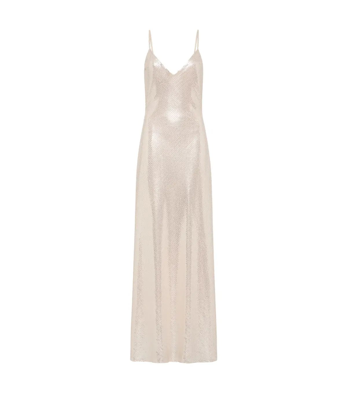 Manning Cartell High Voltage Slip Dress Nude Silver Size AU 8 photo 5